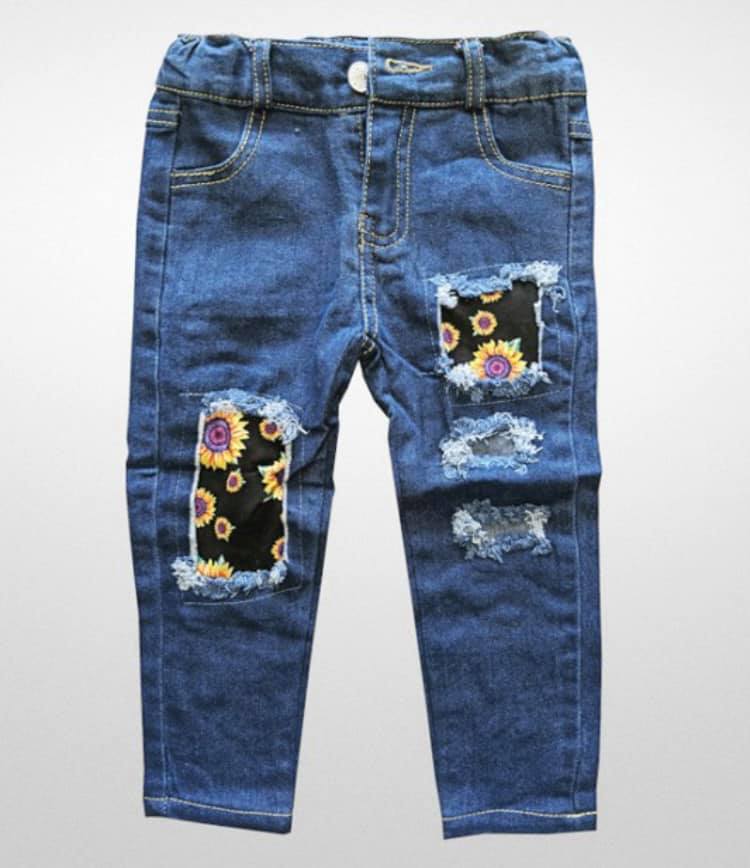 Denim & Sunflowers